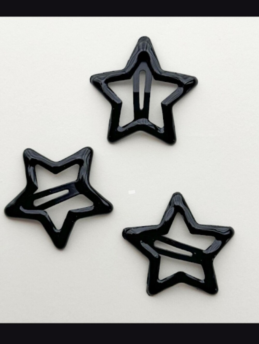 Pack Of 3 Star Hair Clips